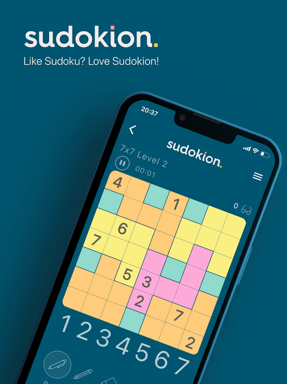 #9. Sudokion (Android) By: Muddled Puzzles Ltd