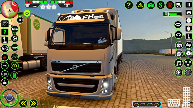 #7. Euro Truck Driving- Truck Game (Android) By: 360 Pixel Studio