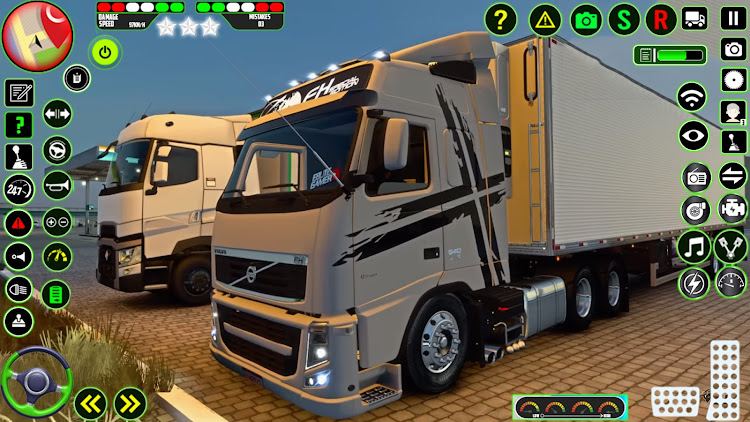 #8. Euro Truck Driving- Truck Game (Android) By: 360 Pixel Studio