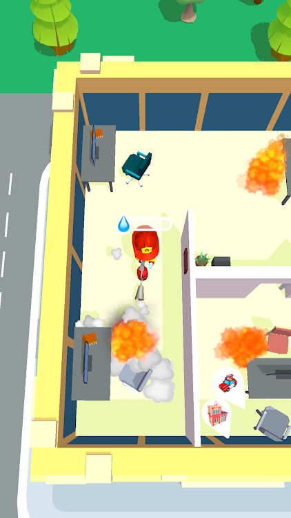 #8. Fire idle: Fire station games (Android) By: PSV Apps&Games