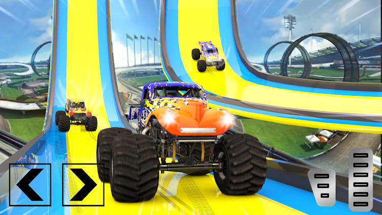 #2. Monster Truck Jam 4x4 Racing (Android) By: GameEnix - Monster Truck Racing,Action Games