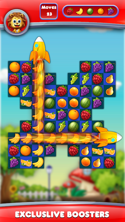 #10. Fruity Blast Match 3 Game (Android) By: GamesPlus