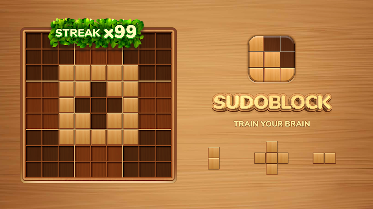 #6. Sudoblock - Woody Block Puzzle (Android) By: Guru Puzzle Game