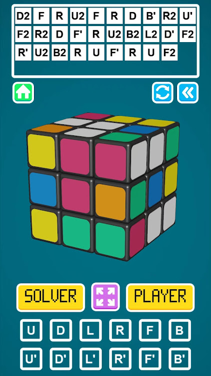 #4. Magic Cube Solver (Android) By: B&G