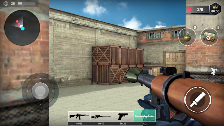 #4. Counter Terrorist: CS Offline (Android) By: C.C.T Games