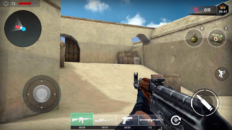 #9. Counter Terrorist: CS Offline (Android) By: C.C.T Games