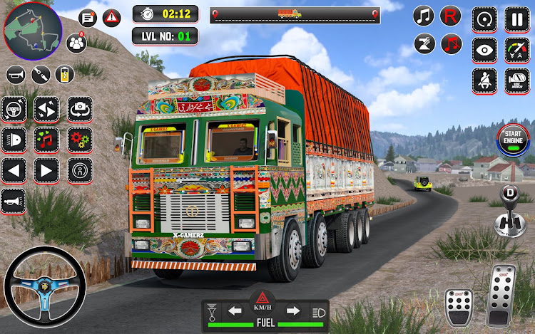 #10. Indian Truck Drive Truck Games (Android) By: X Gamerz