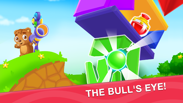 #3. Kids shooter for bubble games (Android) By: GoKids! publishing