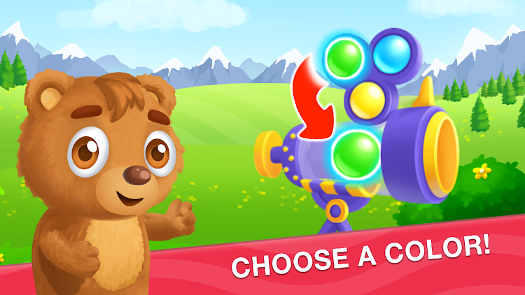 #6. Kids shooter for bubble games (Android) By: GoKids! publishing