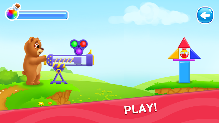 #10. Kids shooter for bubble games (Android) By: GoKids! publishing