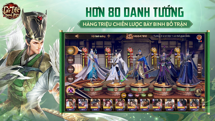 #7. Garena Cái Thế Tranh Hùng (Android) By: Garena Mobile Private