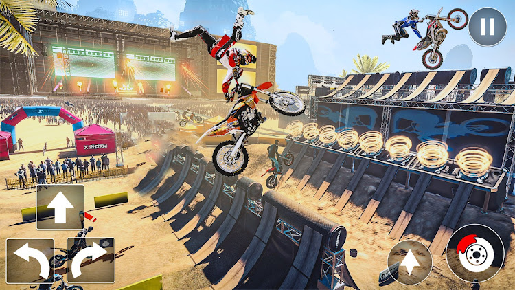 #3. Wheelie Bike Dirt Stunt Games (Android) By: MR360 Gaming Studio