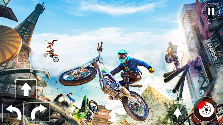 #8. Wheelie Bike Dirt Stunt Games (Android) By: MR360 Gaming Studio