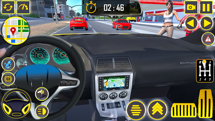 #5. US Taxi Simulator : Car Games (Android) By: MR360 Gaming Studio