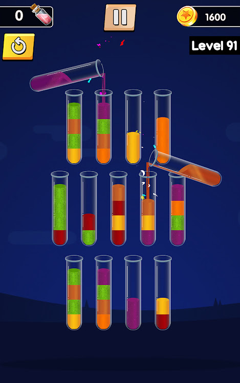 #6. Juice Sort - Water Sort Games (Android) By: Nerd Game Studio