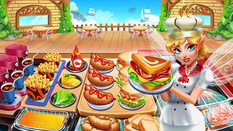 #10. Cooking Fairy: Food Games (Android) By: AdOne Ltd