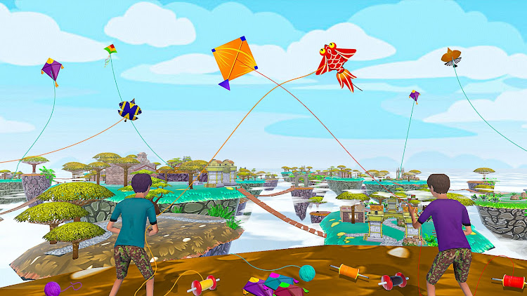 #4. Kite Game 3D Pipa Kite Flying (Android) By: Gaming Legacy Studios