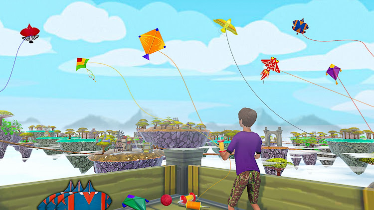 #6. Kite Game 3D Pipa Kite Flying (Android) By: Gaming Legacy Studios