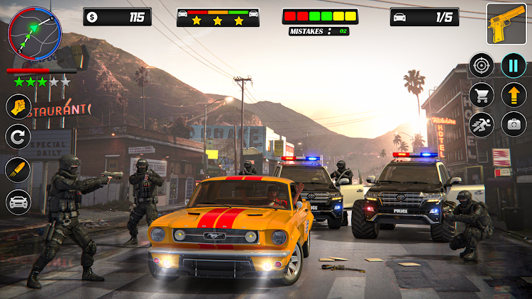 #4. Police Monster Truck Games 3D (Android) By: Dubai Entertainment