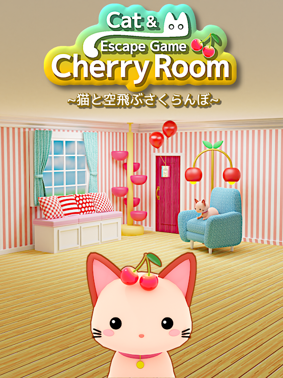 #6. Cat & Escape Game Cherry Room (Android) By: Mitchell Room