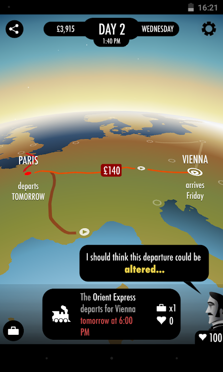 #5. 80 Days (Android) By: inkle Ltd