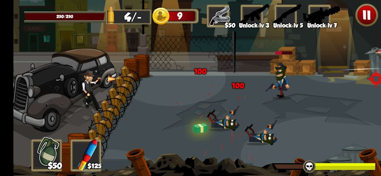 #4. Mafia Gangster King: City Wars (Android) By: Fork Studio