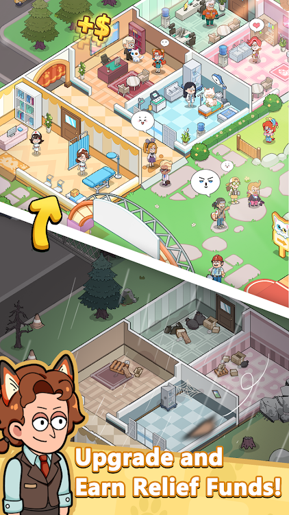 #6. Animal Rescue Tycoon:Pet game (Android) By: SurvivalGame