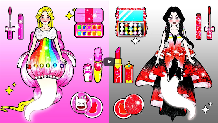 #3. Chibi Dolls - Anime Dress Up (Android) By: Phone Games Studio