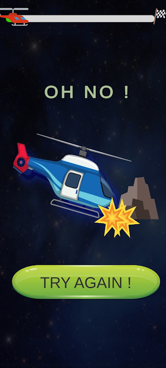 #7. Helicopter -Terrain Escape (Android) By: appAra