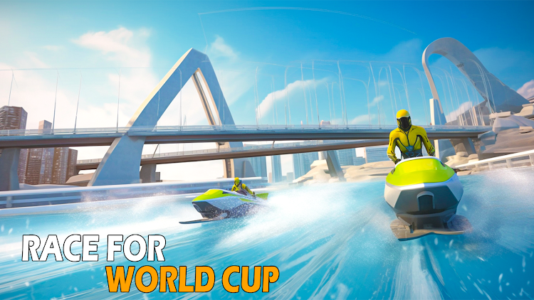 #2. Jetski Speed Boat Racing Stunt (Android) By: Game Finale