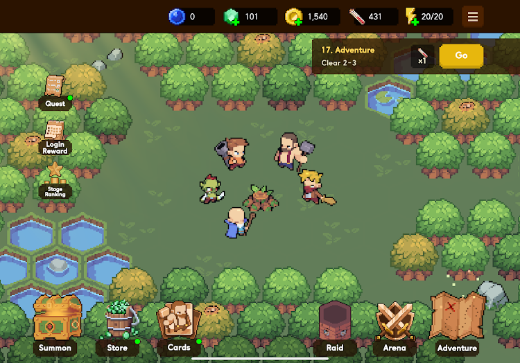 #6. Summon Attack (Android) By: Singleton Games Corp.