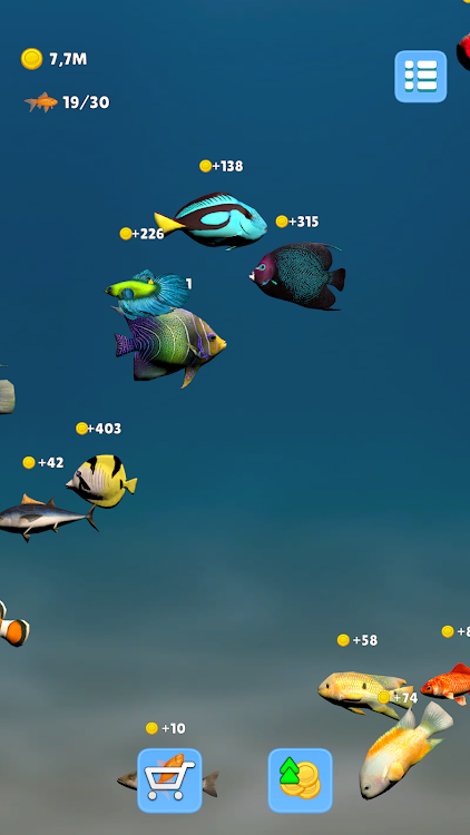 #3. Fish: Aquarium Simulator (Android) By: Playbreath