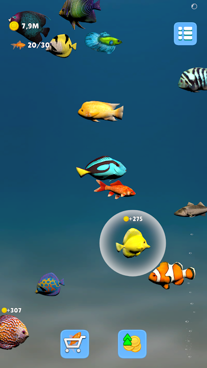 #5. Fish: Aquarium Simulator (Android) By: Playbreath