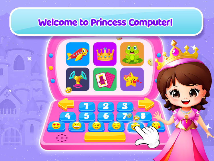 #6. Princess Toy Computer (Android) By: AuraEffects