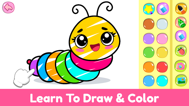 #10. Toddler Games for 2+ year Baby (Android) By: ElePant: Kids Learning Games for Toddlers & Baby