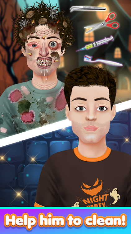 #3. Makeup Salon: Zombie ASMR (Android) By: Think Games Studios