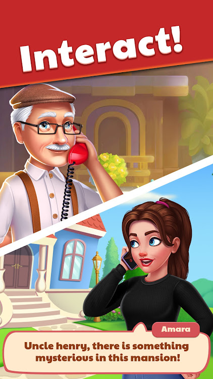 #2. Mansion Secret: Matching Game (Android) By: BeesPuzzles