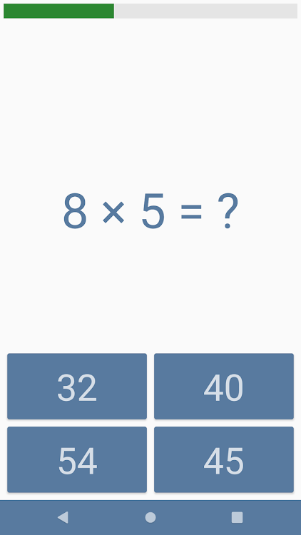 #2. Multiplication - Math Games (Android) By: Pavel Olegovich