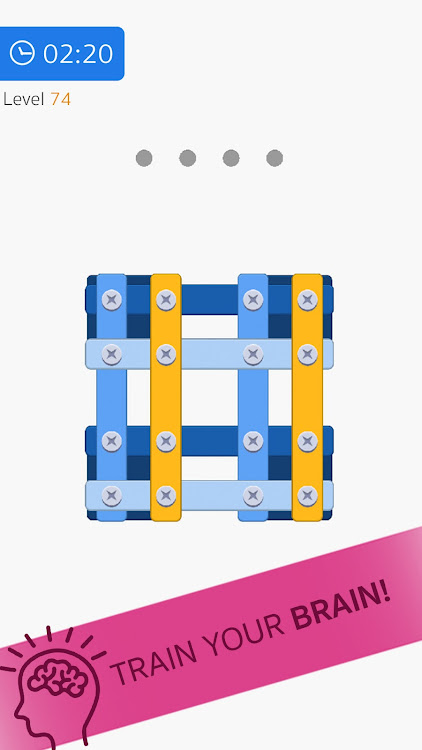 #7. Bolts: Puzzle Game (Android) By: Onebutton Games