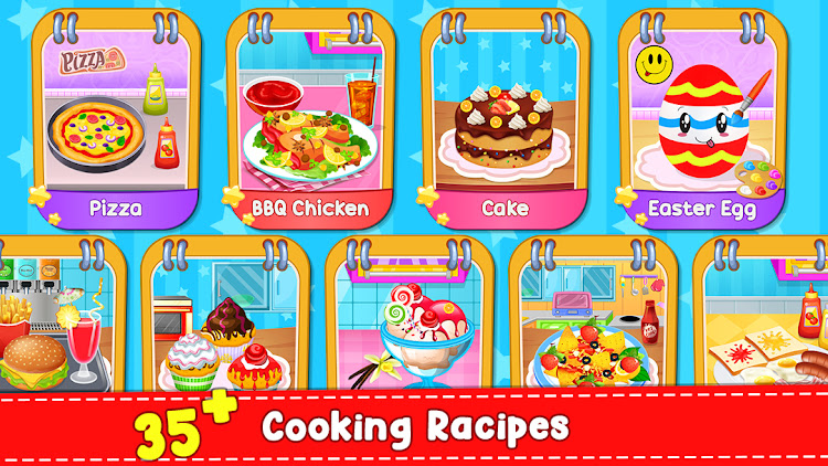 #2. Kids Cooking Games: Fun Games (Android) By: TadkaGames