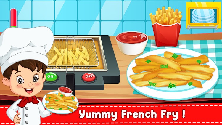 #4. Kids Cooking Games: Fun Games (Android) By: TadkaGames