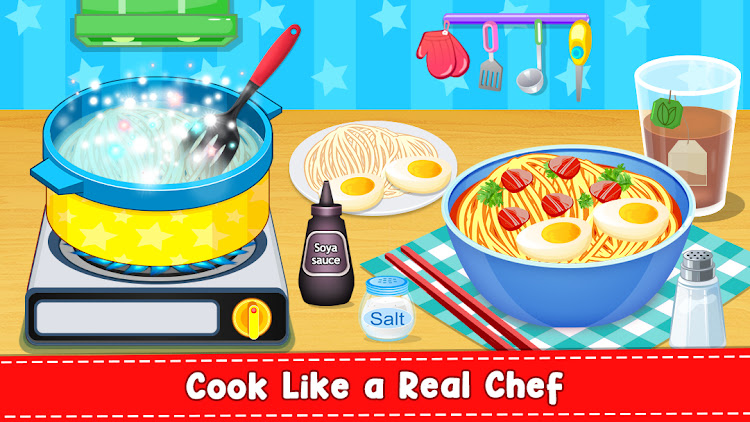 #9. Kids Cooking Games: Fun Games (Android) By: TadkaGames