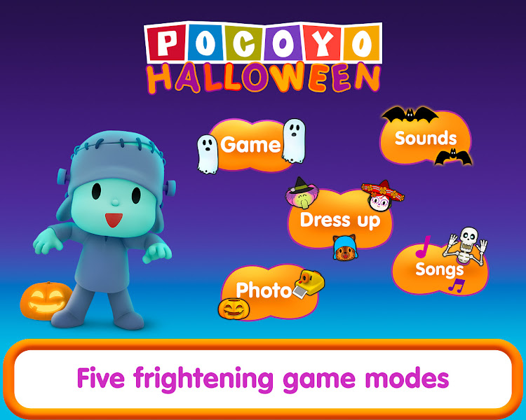 #8. Pocoyo Halloween (Android) By: Animaj Investment SPV