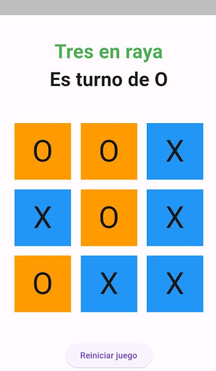 #3. 3 en Raya Juego de estrategia (Android) By: Zoituc