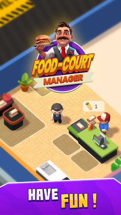 #10. Food Court Restaurant Tycoon (Android) By: Starfish Game Studio