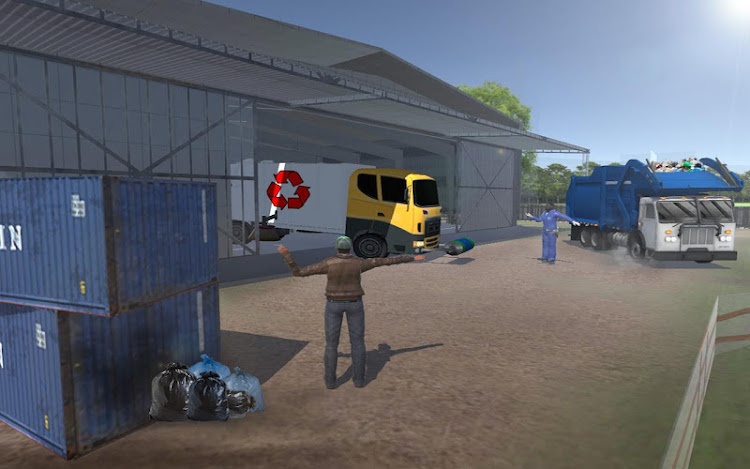 #3. Road Garbage Dump Truck Driver (Android) By: MobilMinds Apps