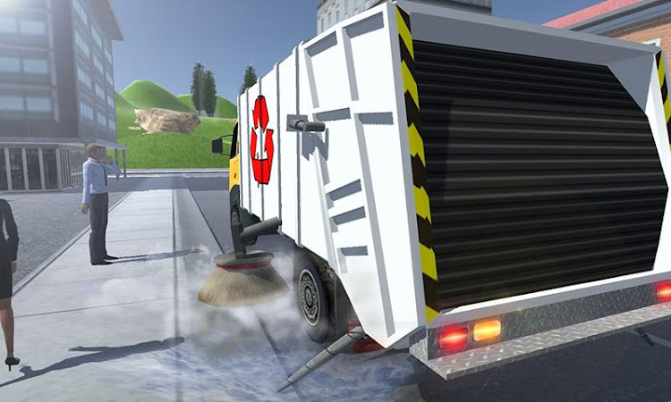 #9. Road Garbage Dump Truck Driver (Android) By: MobilMinds Apps