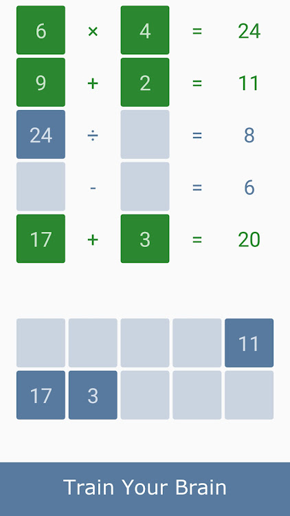 #5. Math Games - Brain Training (Android) By: Pavel Olegovich