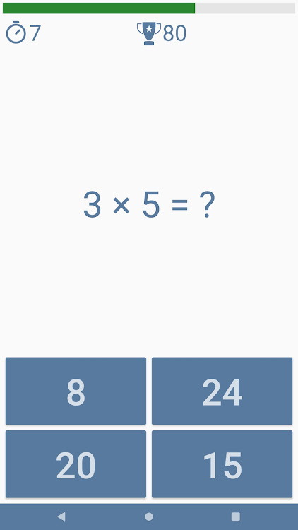 #9. Math Games - Brain Training (Android) By: Pavel Olegovich