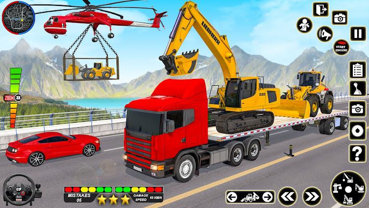 #8. Real Offroad Construction Game (Android) By: Game Pace